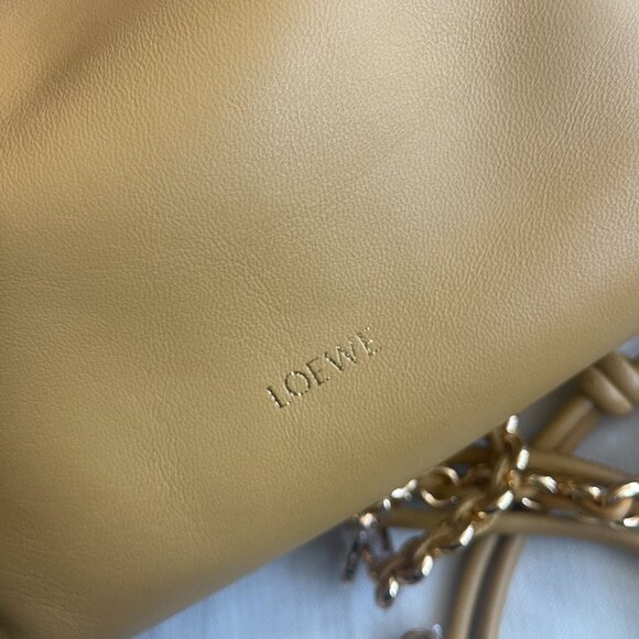 Loewe Medium Flamenco Bag in Sahara colour - Picture 11 of 11